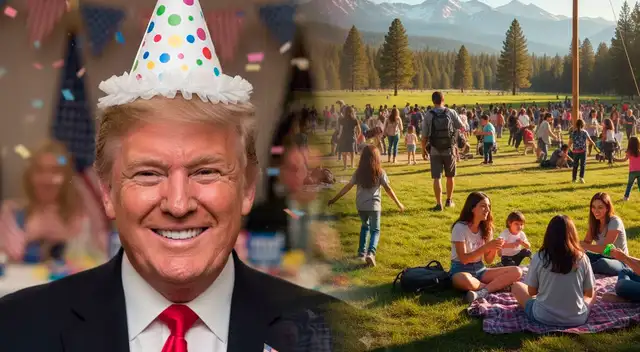 Parques Nacionales de EE. UU. permitirán ingreso gratis por el cumpleaños de Donald Trump. Parques Nacionales de EE. UU. permitirán ingreso gratis por el cumpleaños de Donald Trump.