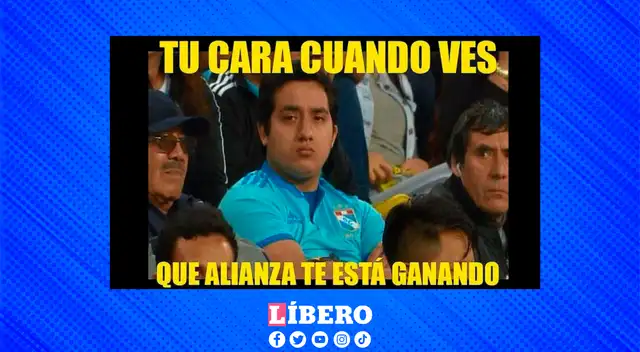 La reacción de los hinchas antes de los tres goles de Távara. La reacción de los hinchas antes de los tres goles de Távara.