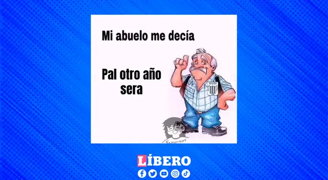 "Para el otro año será", es el meme viral ante la derrota de Alianza. "Para el otro año será", es el meme viral ante la derrota de Alianza.