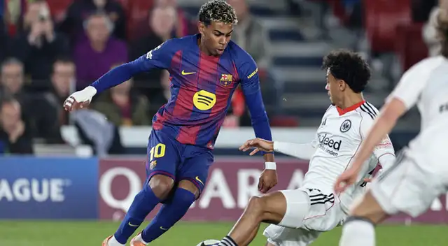 Barcelona vs Frankfurt se jugará por la fecha 6 de la Champions League.