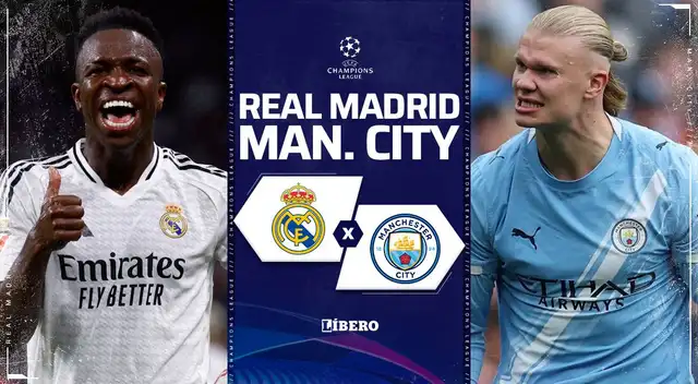 Real Madrid vs Manchester City jugarán por la fecha 6 de la Champions League Real Madrid vs Manchester City jugarán por la fecha 6 de la Champions League