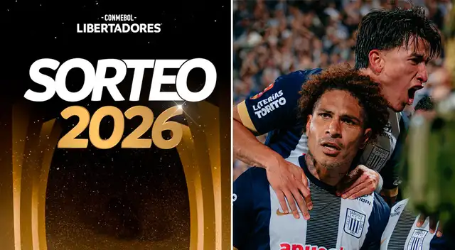 Alianza Lima y la fecha que conocerá su rival en Copa Libertadores 2026. Alianza Lima y la fecha que conocerá su rival en Copa Libertadores 2026.