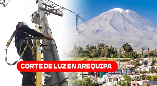 Este 10, 11 y 12 no habrá luz en diversos distritos de Arequipa. Este 10, 11 y 12 no habrá luz en diversos distritos de Arequipa.
