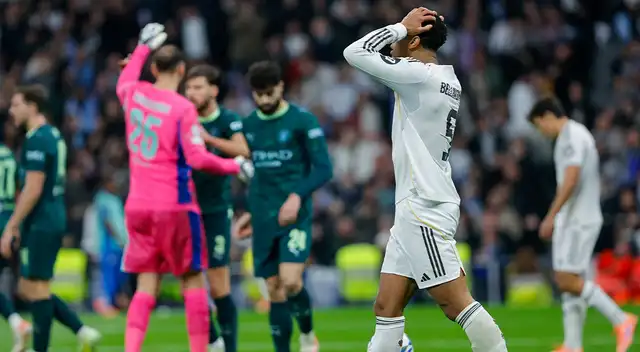 Real Madrid perdió 2-1 contra Manchester City por la Champions League. Real Madrid perdió 2-1 contra Manchester City por la Champions League.