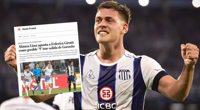 Prensa argentina y su reacción ante posible fichaje de Federico Girotti a Alianza Lima Prensa argentina y su reacción ante posible fichaje de Federico Girotti a Alianza Lima
