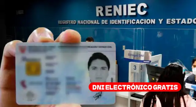 El Reniec confirmó una nueva campaña de DNI electrónico gratis. El Reniec confirmó una nueva campaña de DNI electrónico gratis.