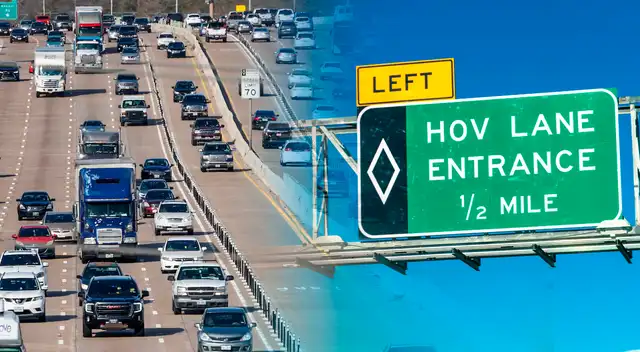 Conoce las nuevas reglas para los carriles HOV y así evitar multas. Conoce las nuevas reglas para los carriles HOV y así evitar multas.
