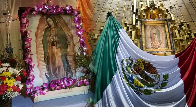 El 12 de diciembre se celebra el Día de la Virgen de Guadalupe.