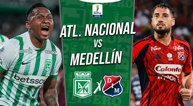 Atlético Nacional se enfrenta a Medellín en la final de ida de la Copa Colombia Atlético Nacional se enfrenta a Medellín en la final de ida de la Copa Colombia