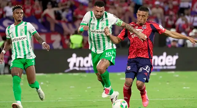 Atlético Nacional y Medellín juegan este sábado por la final de ida de la Copa Colombia 2025.