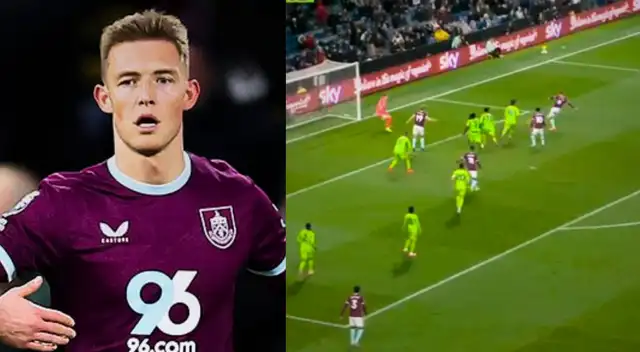 Oliver Sonne anotó un golazo luego de 12 partidos sin jugar por Burnley Oliver Sonne anotó un golazo luego de 12 partidos sin jugar por Burnley