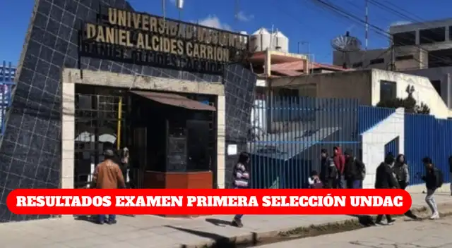 Resultados del examen de admisión Primera Selección UNDAC 2026. Resultados del examen de admisión Primera Selección UNDAC 2026.