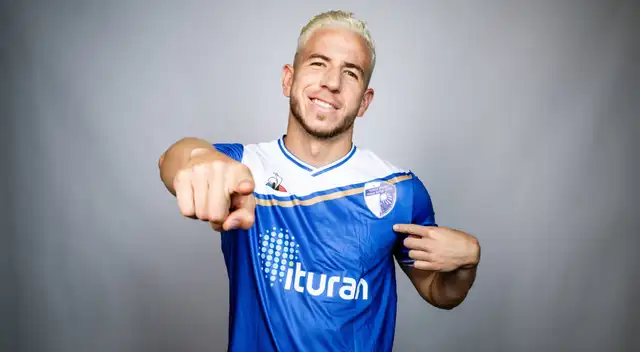 Adrián Ugarriza anotó un doblete en Israel Adrián Ugarriza anotó un doblete en Israel