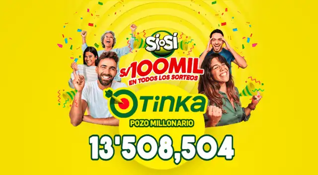 Conoce los resultados de La Tinka HOY, domingo 13 de diciembre. Conoce los resultados de La Tinka HOY, domingo 13 de diciembre.