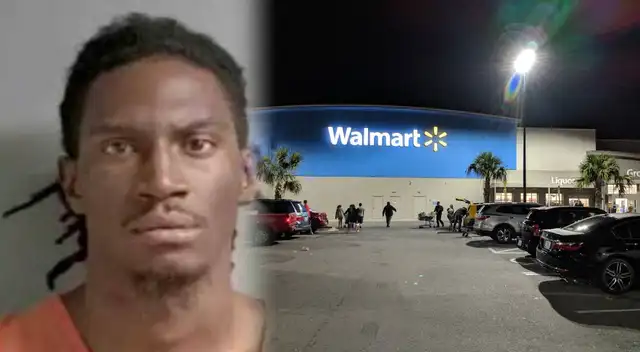 La policía detuvo a un sospechoso de apuñalamiento en un Walmart de Jacksonville. La policía detuvo a un sospechoso de apuñalamiento en un Walmart de Jacksonville.