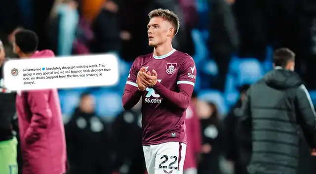 Oliver Sonne se pronuncia tras su gol con Burnley en la Premier League. Oliver Sonne se pronuncia tras su gol con Burnley en la Premier League.