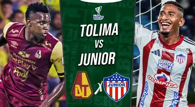 Tolima recibirá a Junior por la final vuelta de la Liga BetPlay 2025 Tolima recibirá a Junior por la final vuelta de la Liga BetPlay 2025