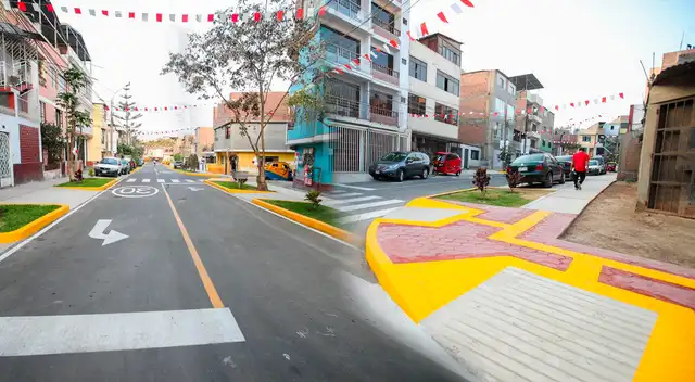 La Municipalidad de San Juan de Lurigancho inauguró nueva obra y renovó calles.