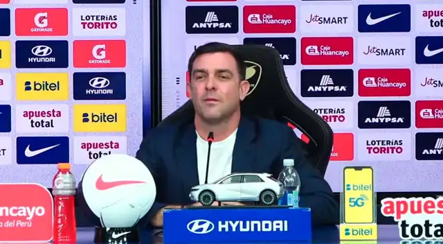 Pablo Guede fue presentado en Alianza Lima.