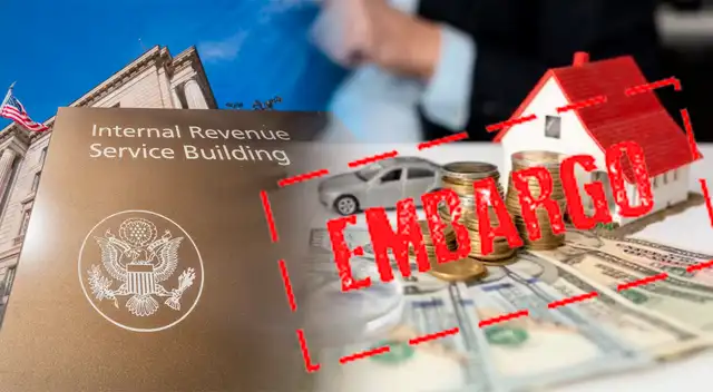 El IRS puede embargar cuentas y bienes por incumplimientos fiscales en EE. UU. El IRS puede embargar cuentas y bienes por incumplimientos fiscales en EE. UU.