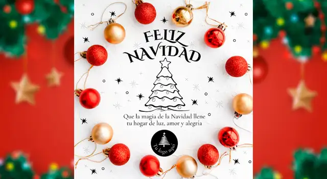 Tarjeta de Navidad para imprimir para tu empresa. Tarjeta de Navidad para imprimir para tu empresa.