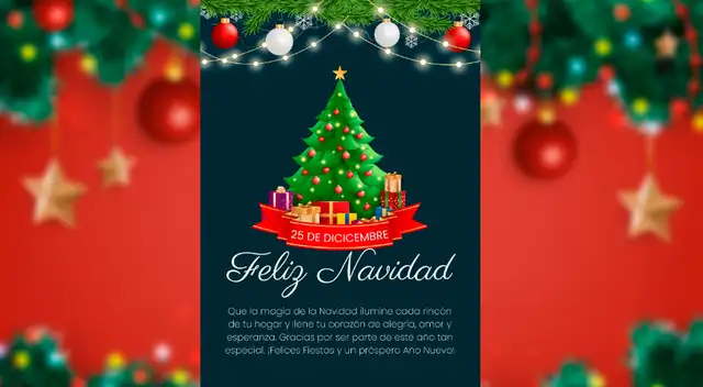 Imprime la tarjeta de Navidad y personaliza tu saludo. Imprime la tarjeta de Navidad y personaliza tu saludo.