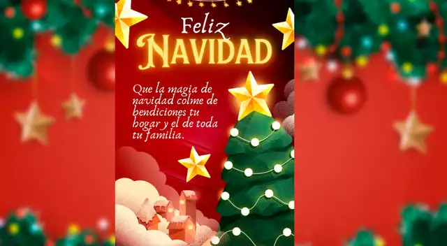 Tarjeta de Navidad para dedicar en esta fecha especial. Tarjeta de Navidad para dedicar en esta fecha especial.