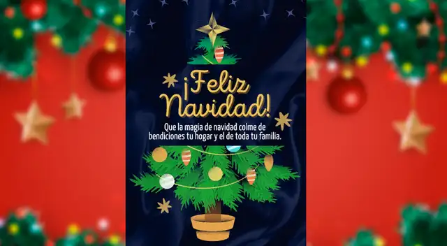Descarga la tarjeta de Navidad y dedica lindas palabras. Descarga la tarjeta de Navidad y dedica lindas palabras.