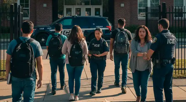 Estudiantes dejan de asistir a clase por temor a deportaciones. Estudiantes dejan de asistir a clase por temor a deportaciones.