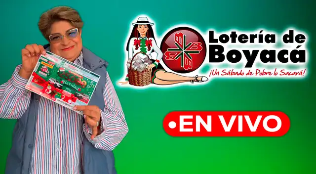 Revisa los resultados del último sorteo de la Lotería de Boyacá de HOY, sábado 20 de diciembre del 2025. Revisa los resultados del último sorteo de la Lotería de Boyacá de HOY, sábado 20 de diciembre del 2025.