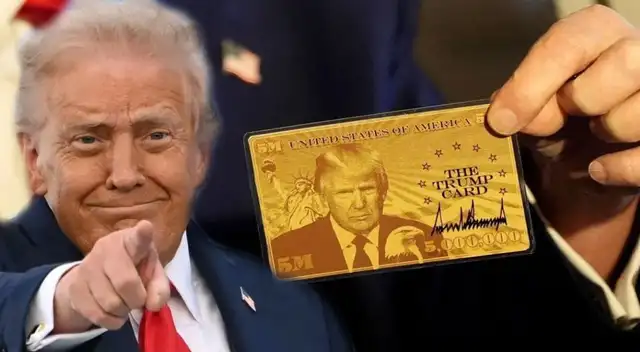 La Gold Card intenta ser una competencia para la Green Card, pero orientada a inmigrantes millonarios. La Gold Card intenta ser una competencia para la Green Card, pero orientada a inmigrantes millonarios.