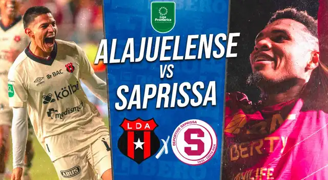 Alajuelense y Saprissa juegan hoy por la final de vuelta del Torneo Apertura 2025 del fútbol de Costa Rica.