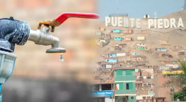 El distrito de Puente Piedra sufrirá un corte de agua masivo por parte de Sedapal.