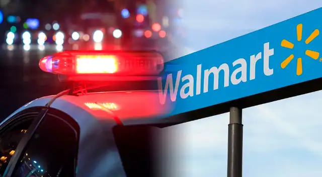 Walmart: autoridades identifican a hombre de 38 años acusado de herir a dos oficiales.