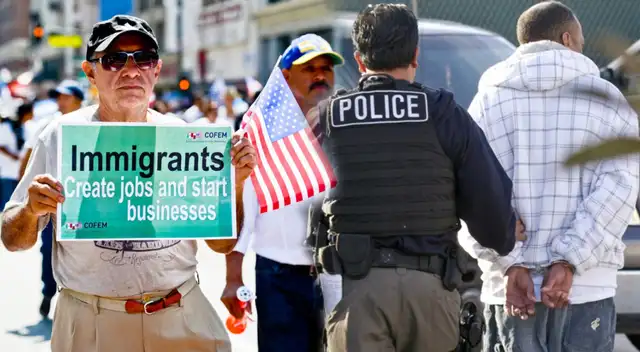 La comunidad latina en Estados Unidos es la más afectada, de lejos. por las redadas de ICE.