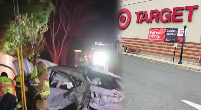 Peatones resultan heridos en choque de SUV frente a Target en Valley Stream.