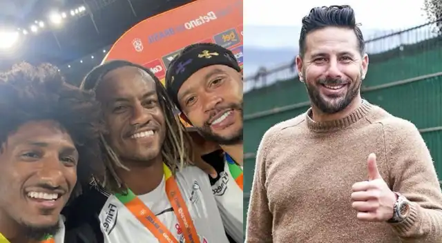 André Carrillo captó la atención con publicación en redes sociales.