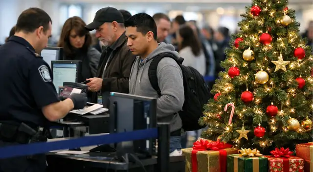 Volar en fiestas puede activar controles migratorios.