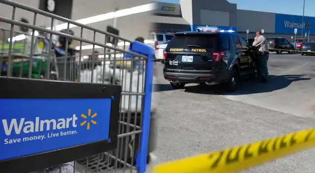 Un peatón fue embestido por un automóvil frente a una tienda Walmart en Waveland.
