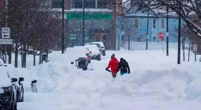 Tormenta invernal Nueva York