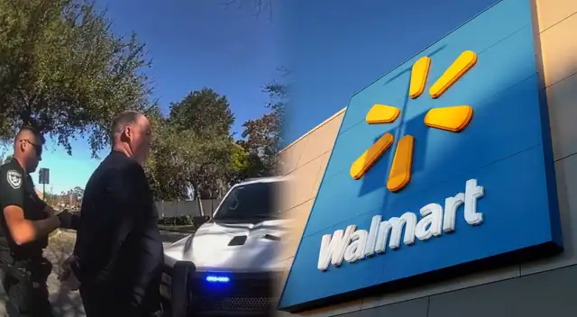 En la víspera de Navidad, agentes de Florida arrestaron al 'Grinch de Walmart'.