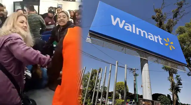 Ocurrió en el Walmart Tepeyac, uno de los más concurridos en diciembre.