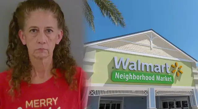 Empleada de Walmart arrestada por presunto robo de mercancía.