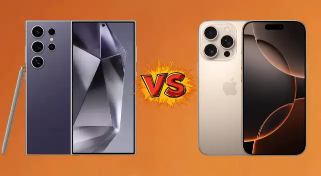 Conoce las características, diferencias y similitudes entre el Galaxy S24 Ultra de Samsung y iPhone 16 Pro Max  de Apple.