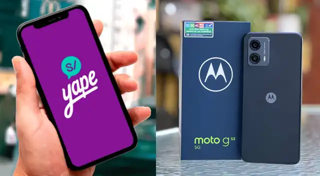 Ahora podrás comprar el Motorola G53 con descuento de 120 soles por Yape del BCP.