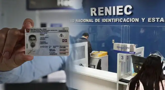 El Reniec anunció que entregará DNI electrónico gratis todo el 2026. El Reniec anunció que entregará DNI electrónico gratis todo el 2026.