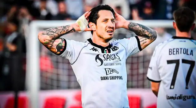 Gianluca Lapadula conoció postura de Spezia en medio del mercado de pases.
