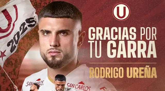 Universitario le dijo adiós a Ureña.