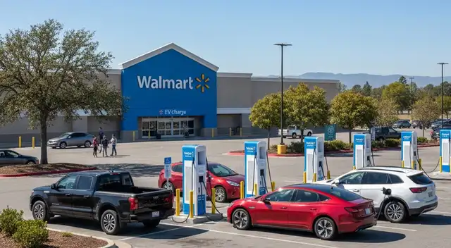 Walmart acelera su red de carga rápida para vehículos eléctricos en 19 estados de EE. UU.