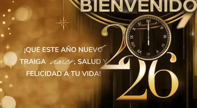 Año Nuevo 2026: revisa las mejores frases